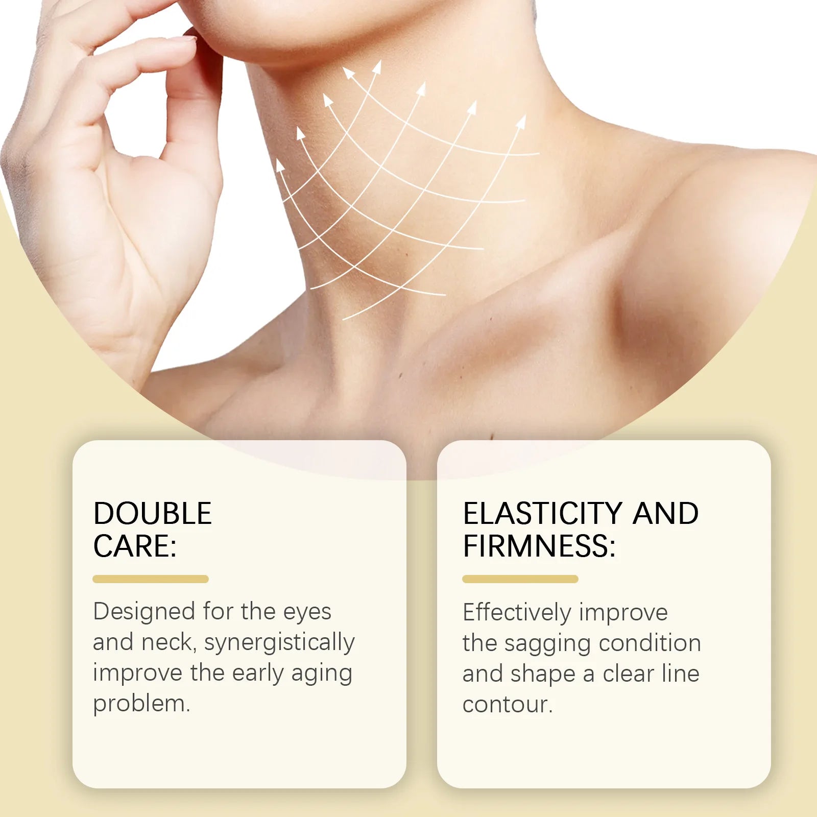 AH-8 Firming Neck Cream Moisturizer Anti Aging Increase Skin