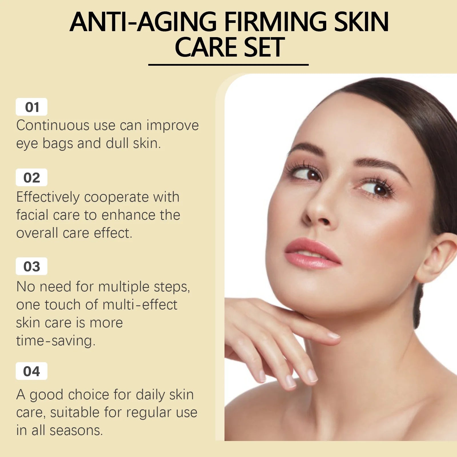 AH-8 Firming Neck Cream Moisturizer Anti Aging Increase Skin