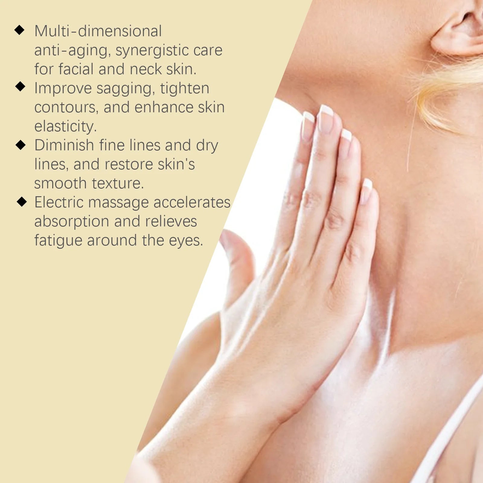 AH-8 Firming Neck Cream Moisturizer Anti Aging Increase Skin